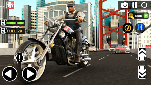 Police Motorbike Traffic Rider截图5