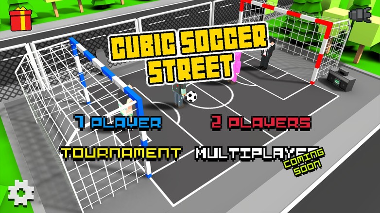 Cubic Street Soccer 3D截图5