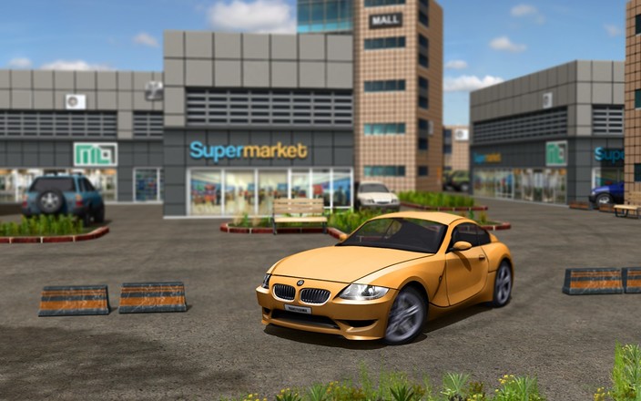體育遊戲停車場在商場3D截图2