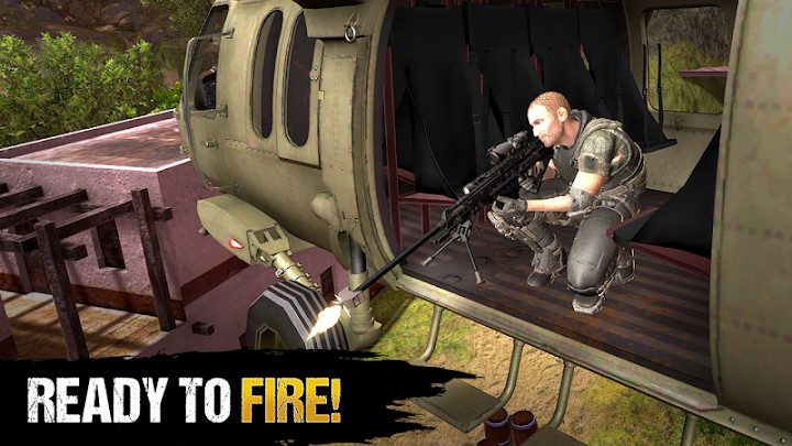 神枪狙击手 3D：最好玩的射击游戏——第一人称射击游戏（FPS）截图1