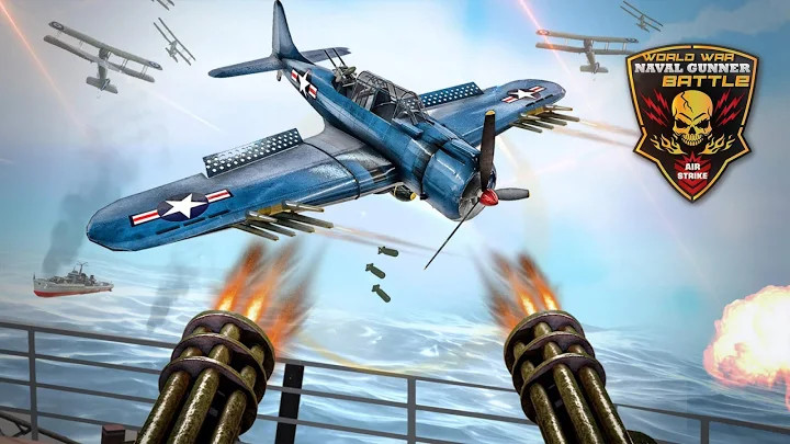 Airplane Fighting War Air Shooting Games截图4