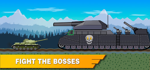 Tank Battle War 2d: vs Boss截图2
