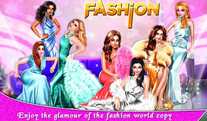 Fashion ShowStopper Model Girls Beauty Salon Game截图5