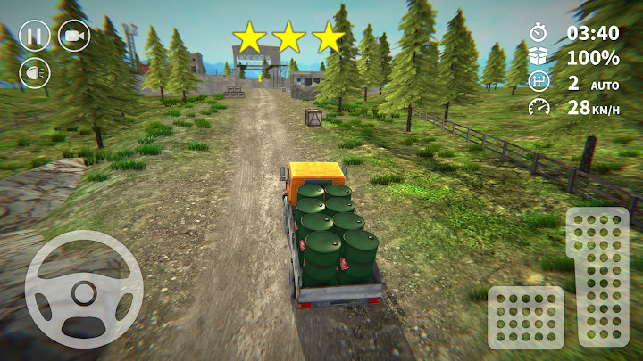 Cargo Truck Simulator: Offroad截图1