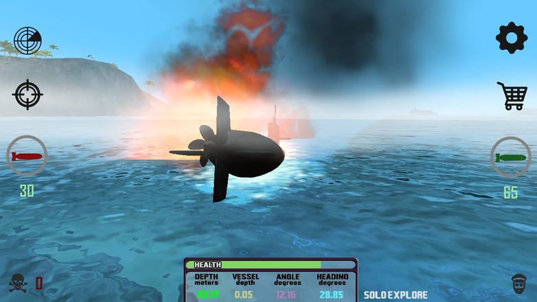潜艇模拟器3D修改版截图1