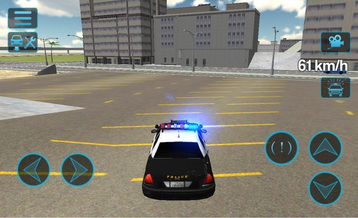 Fast Police Car Driving 3D截图4