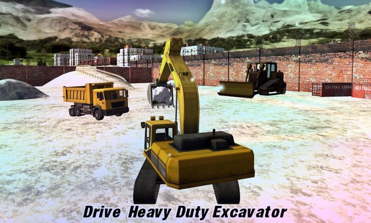 挖掘机雪装载机卡车 3D截图7
