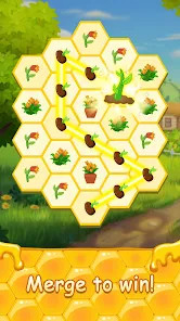 Honey Bottles - merge puzzle截图2