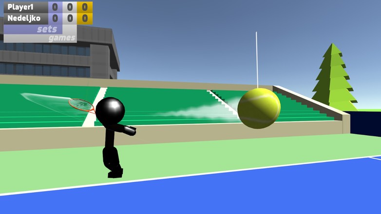 火柴人3D网球截图1