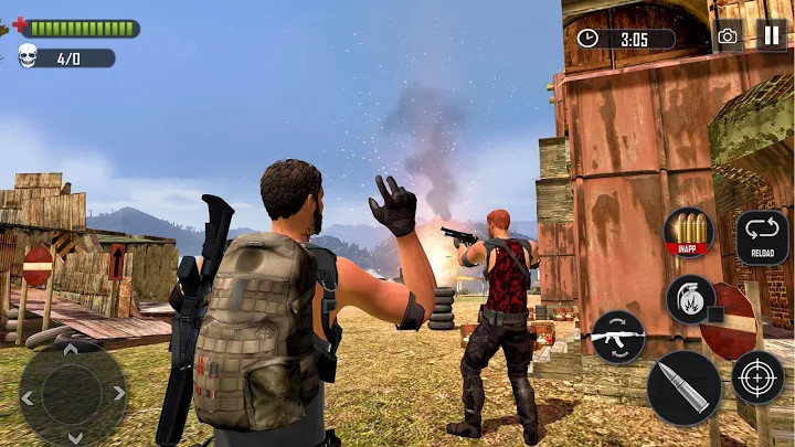 Battleground Fire : Free Shooting Games 2019截图6