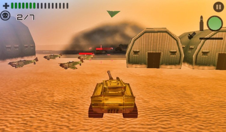 Tank Battle 3D: Desert Titans截图3