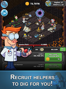 Tap Tap Dig - Idle Clicker Game截图3