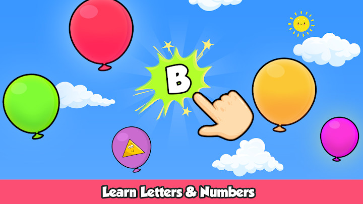 Balloon Pop : Toddler Games for preschool kids截图3