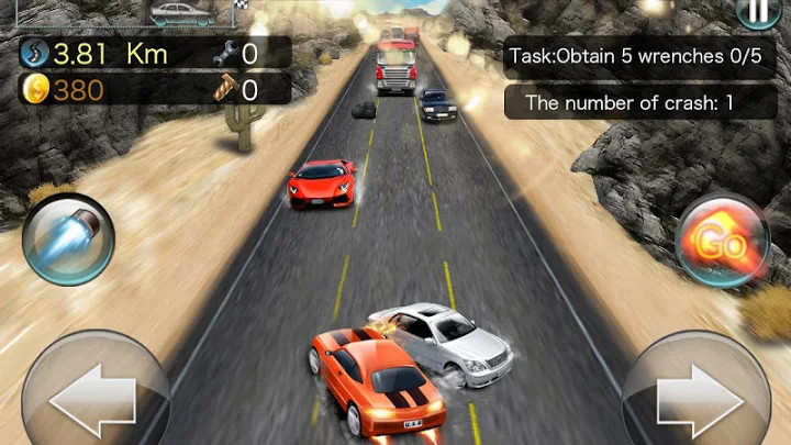 Car Racing - Turbo Rush Racing截图4