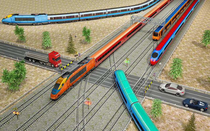 Indian Train City Pro Driving 2 - Train Game截图6