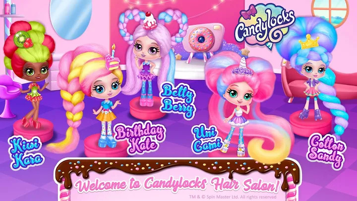 Candylocks Hair Salon - Style Cotton Candy Hair截图2