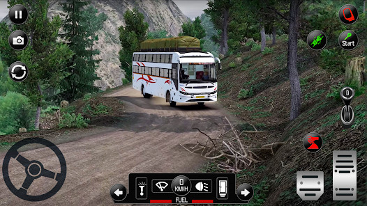 Bus Simulator Indian Bus Games截图1