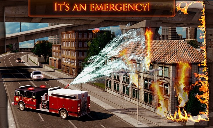 Fire Truck Emergency Rescue 3D截图8