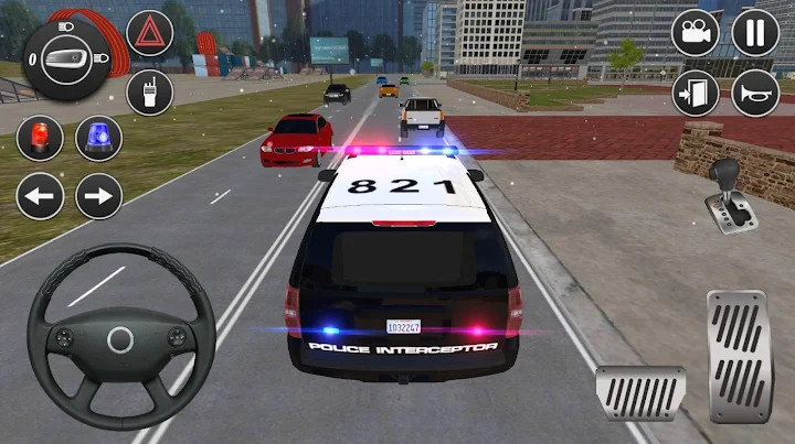 American Police Suv Driving: Car Games 2021截图2