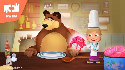 Masha and the Bear Kitchen截图6