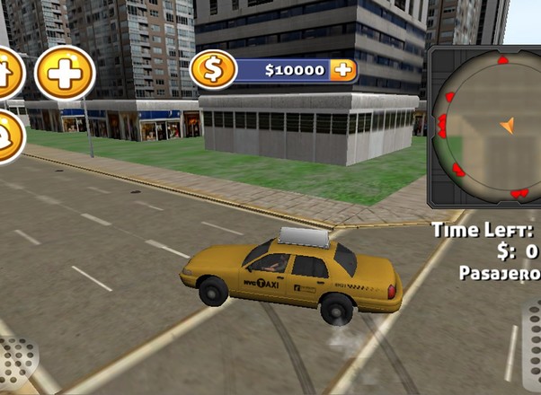 3D职务出租车司机的游戏截图2