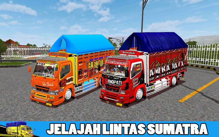 Truck Simulator Indonesia 2021截图1