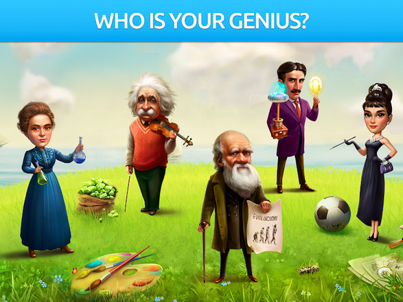 Battle of Geniuses: RPG Trivia Game截图5