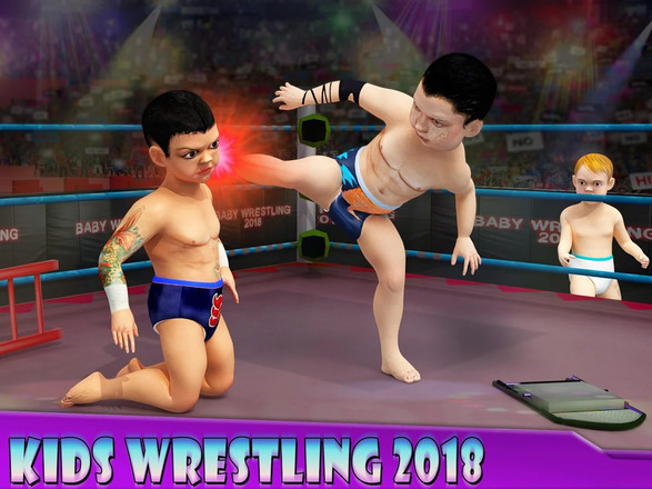 Kids Wrestling: Smack the super junior wrestlers截图3