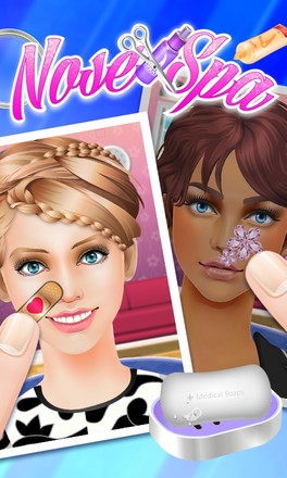 Princess Nose SPA -girls games截图2
