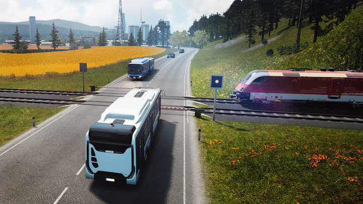 真正的教练巴士模拟器2020-巴士驾驶游戏修改版截图4