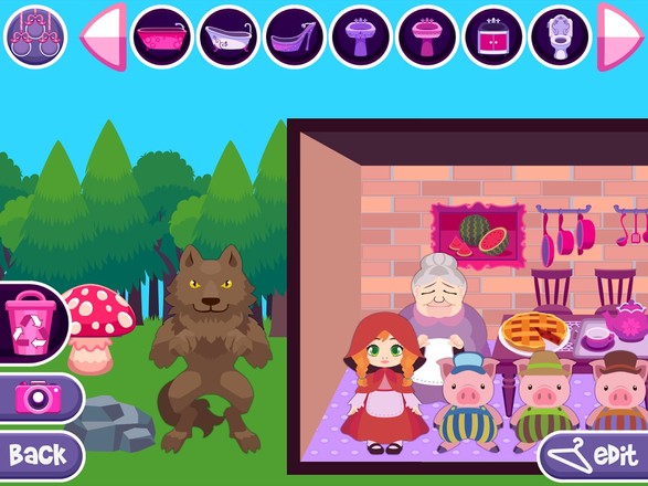 My Fairy Tale - Dollhouse Game截图3