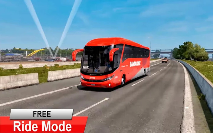 City Coach Bus Driving Simulator 3D: City Bus Game截图6