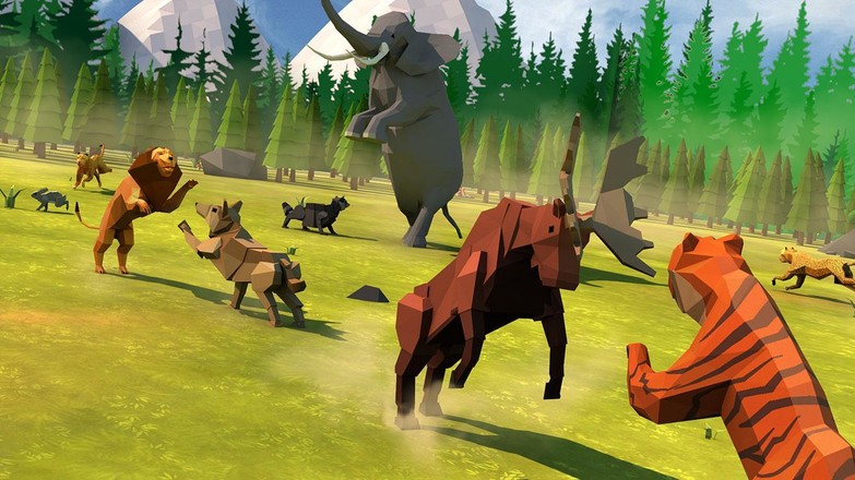 Animal Kingdom Battle Simulator 3D截图2