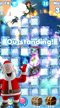 Christmas Games - santa match 3 games without wifi截图6