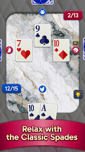 Spades Stars - Card Game截图5