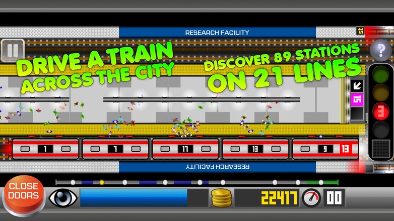 Subway Simulator 2D - 地铁模拟器截图2