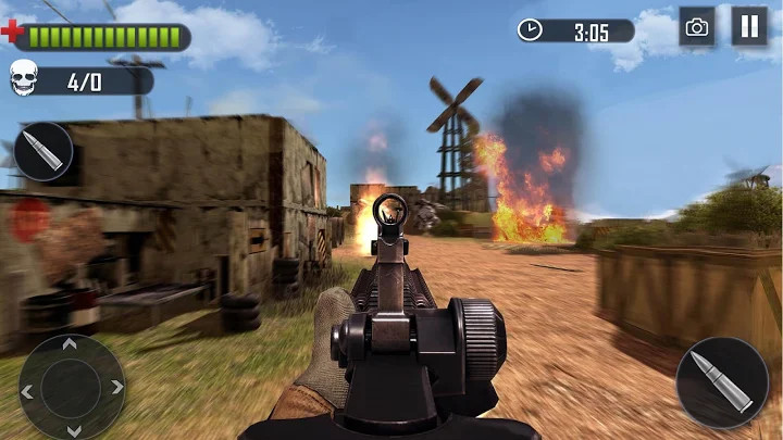 Battleground Fire : Free Shooting Games 2019截图2