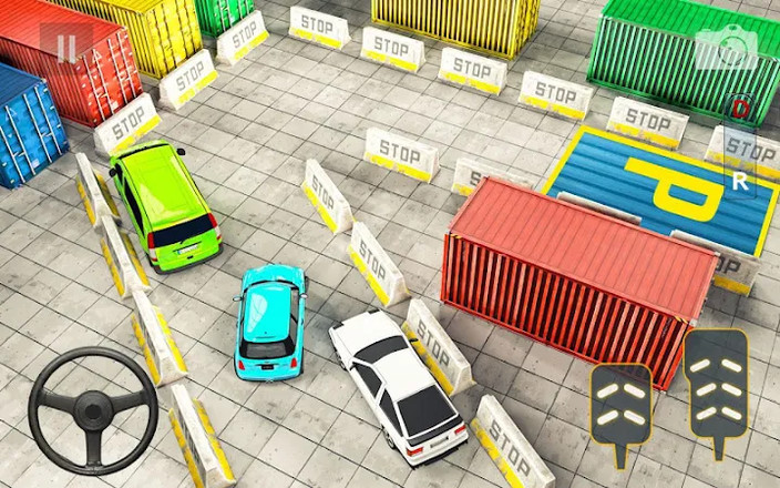 Modern Driving Car parking 3d – New car games截图3