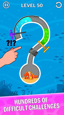 Water Puzzle - Fish Rescue & Pull The Pin截图2