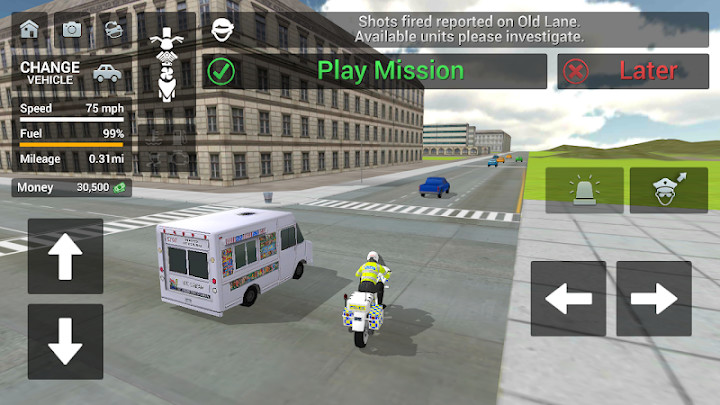 Police Car Driving - Motorbike Riding截图2