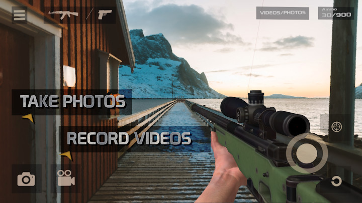 Sniper Camera Gun 3D截图5
