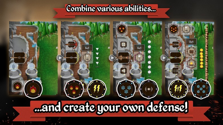 Grim Defender - Castle & Tower Defense截图8
