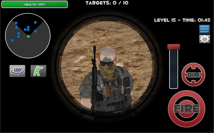 Sniper Commando Shooter 3D截图3