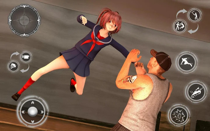 School Girl Survival Battle 3D截图2