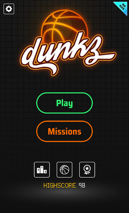 Dunkz - Shoot hoops & slam dunk截图6