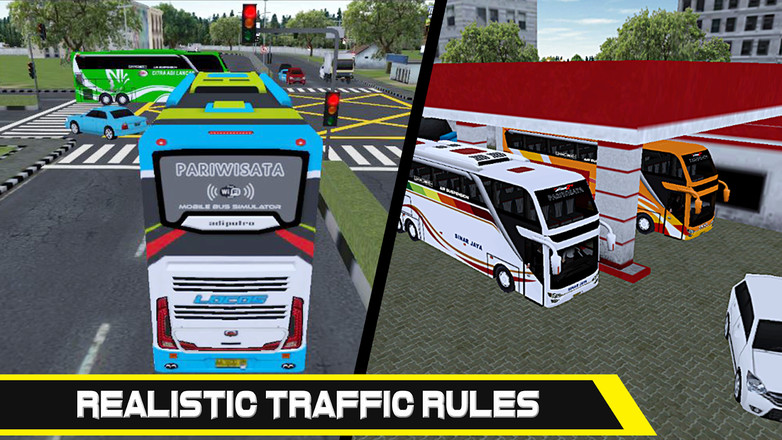 Mobile Bus Simulator截图1