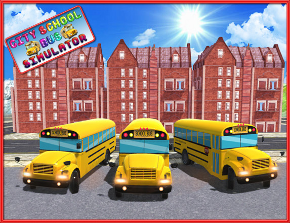 City School Bus Simulator 3D截图1