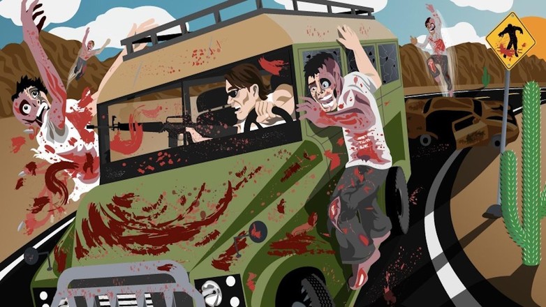 Drive with Zombies Pro截图4