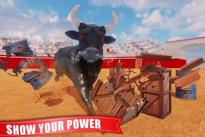 3D 愤怒的公牛的进攻模拟器截图4