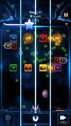 Bricks Breaker Galaxy Shooter截图2